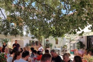 Private tasting of 6 cretan wines in Fres village - Finding Andreas in the main square: what the 90 minutes feels like