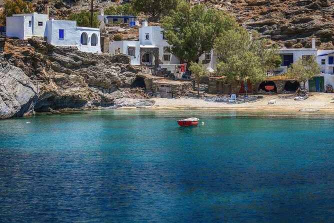 Private Tinos Off Road Tour - The old church BBQ and the road to Tinos town