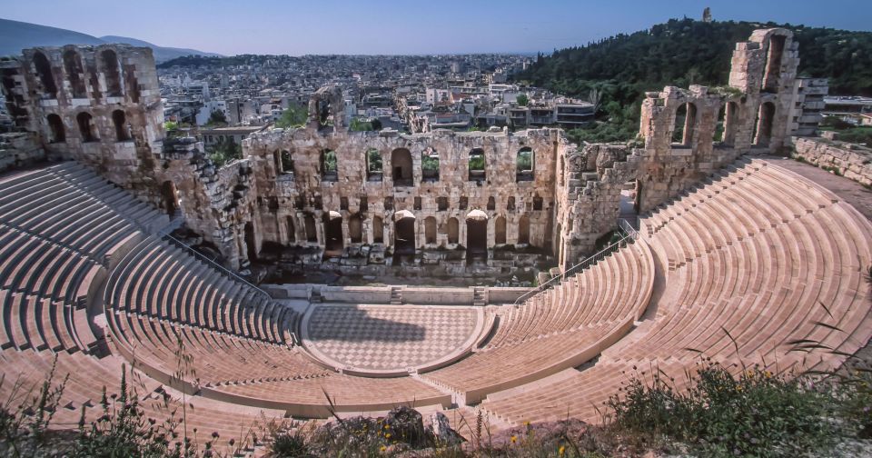 Private tour Athens, Cape Sounio, Temple Poseidon, Riviera - Mount Lycabettus for the city view