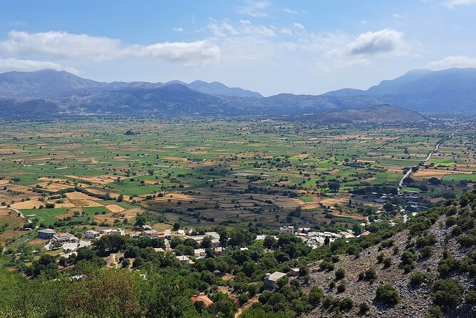 Private Tour-Authentic Villages of Lasithi Olive Oil and Wine - A village table at Lasithi Mesa