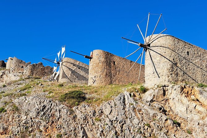 Private Tour-Authentic Villages of Lasithi Olive Oil and Wine - Lasithi’s old windmills and wide mountain views