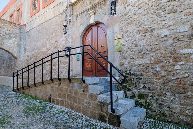 Private Tour in The Jewish Quarter & Grand Master's Palace - Entering Rhodes Old Town via the Jewish Quarter story