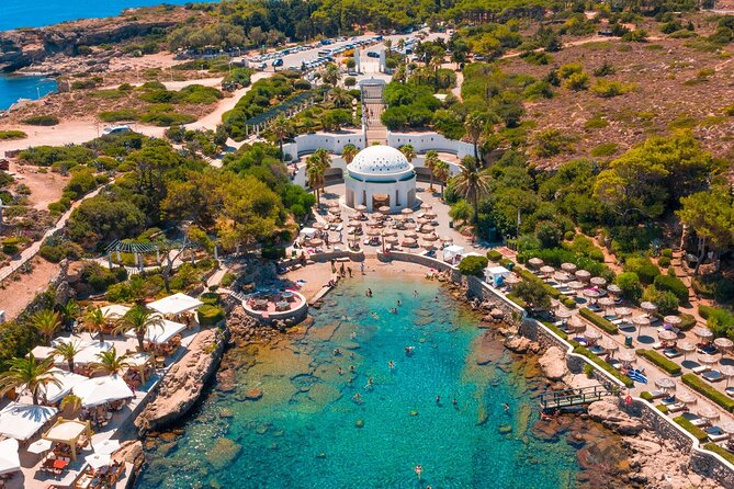 Private tour of Rhodes landmarks with beach time - Mount Smith and the Acropolis of Rhodes