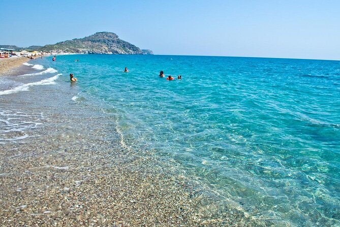 Private tour of Rhodes landmarks with beach time - Kallithea Springs for history beside the water