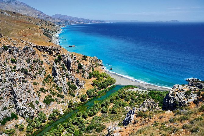 Private Tour Rethymno: Spili, Preveli, Kourtaliotiko, Old Town - Preveli Palm Forest and the walk to the beach