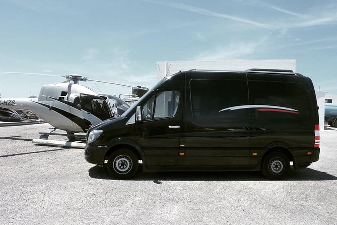 Private Transfer , from or to Santorini Airport / Port / Hotel - Arriving at Santorini Airport with a driver waiting
