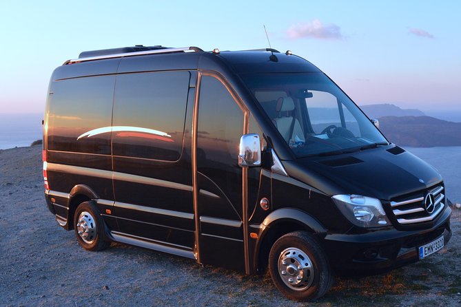 Private Transfer , from or to Santorini Airport / Port / Hotel - English-speaking drivers and personal service