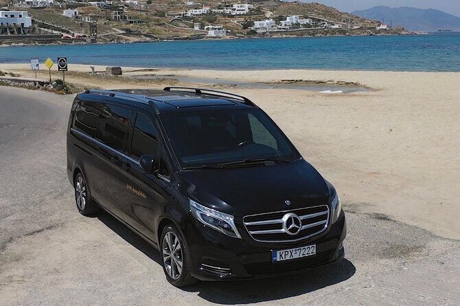 Private Transfer Service All Around Mykonos Island - 1 WAY - WhatsApp pickup in Mykonos: quick, direct, and practical