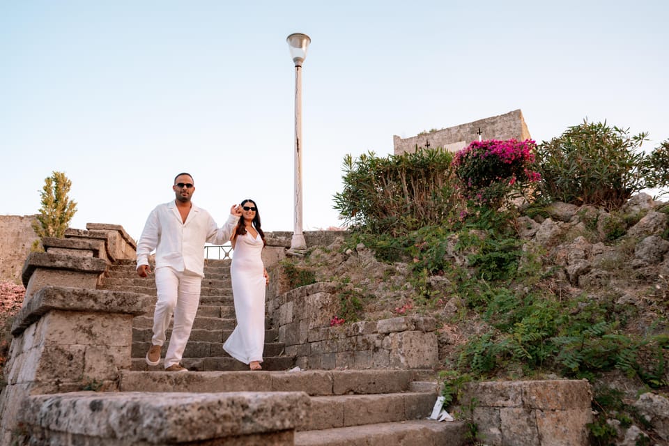 Private Vacation Photoshoot with Photographer in Rhodes - How the session unfolds in Rhodes