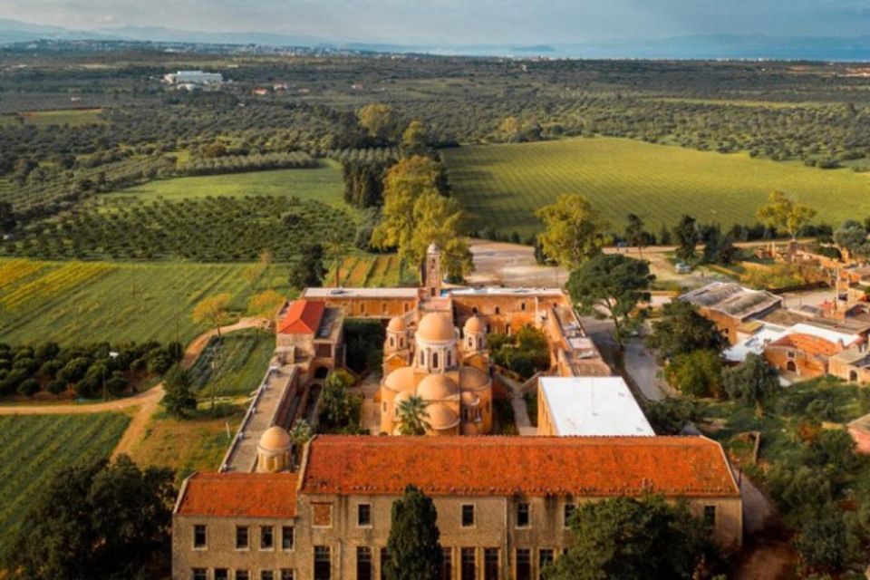 Private Van Tour from Chania to Monasteries - Agia Triada, a working monastery with art and food