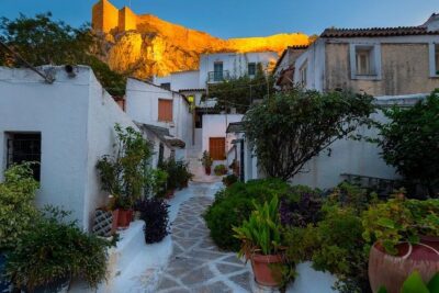 Private walking tour- Enjoy a Sunset Tour in Plaka - The Lysicrates Monument and Tripodon Street
