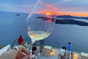 Private Wine Tasting Tour With a Santorini Sunset Ending - Gaia Winery on the Beach: Tomato Factory to Wine Cellars