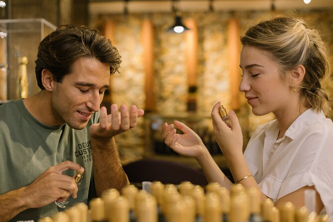 PRIVATE Workshop ESSENTIAL OILS & OLIVE OIL Factory with TASTING - Starting from Hersonissos, Stalis, or Malia