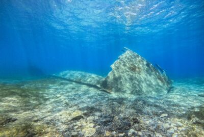 Proti Island: Snorkeling Boat Tour - Leaving Marathopolis with Scuba Turtles