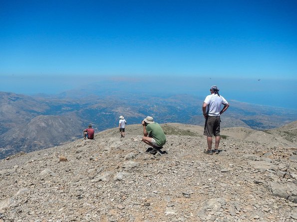 PSILORITIS(mount Ida) Crete's Highest Point 2456m - The summit view over Crete