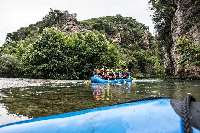 Rafting Lousios river - Lousios river: Zeus, trees, and real paddle time