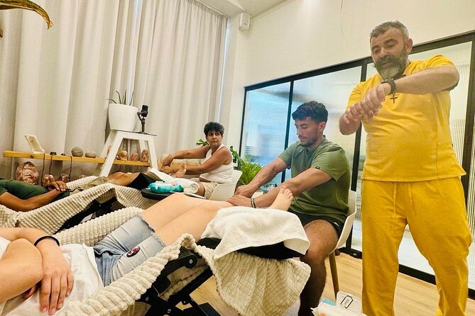 Reflexology Couples Workshop in Crete - Thirty minutes on the history and basic principles