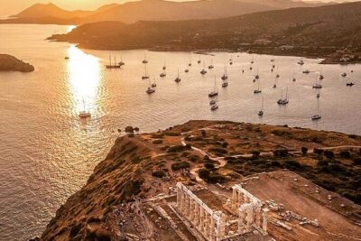 Relax Day: Thermal Lake, Olive Oil Tasting & Poseidon Temple Tour - Lake Vouliagmeni: a warm start near Athens
