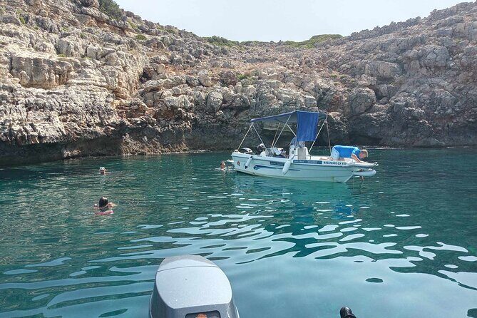 Rent a Boat for a Day in Kalives,Chania - Snorkeling Stops Without Packing Headaches