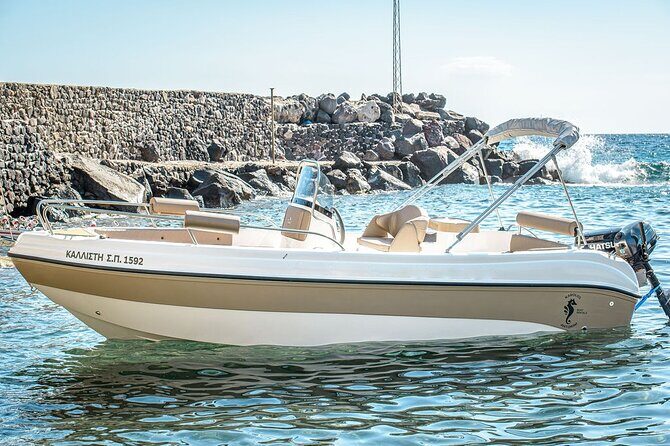 Rent a Boat in Santorini with Free License - Key things that make this Santorini boat rental worth a look
