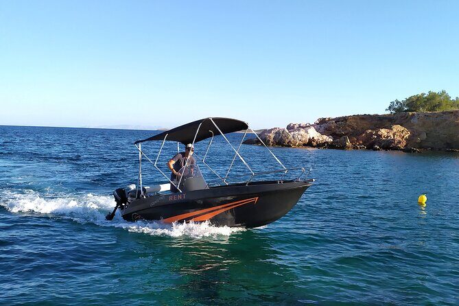 Rent a Boat Licence-Free to Discover Paros - A licence-free captain day, starting at Aliki Port