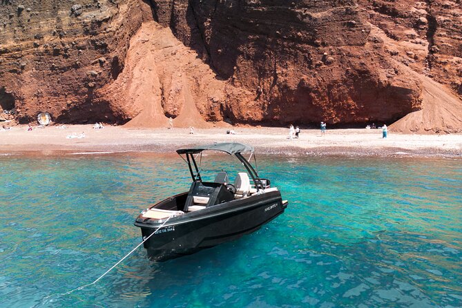 Rent a SpeedBoat in Santorini with License or Skippered - Leaving from Vlychada