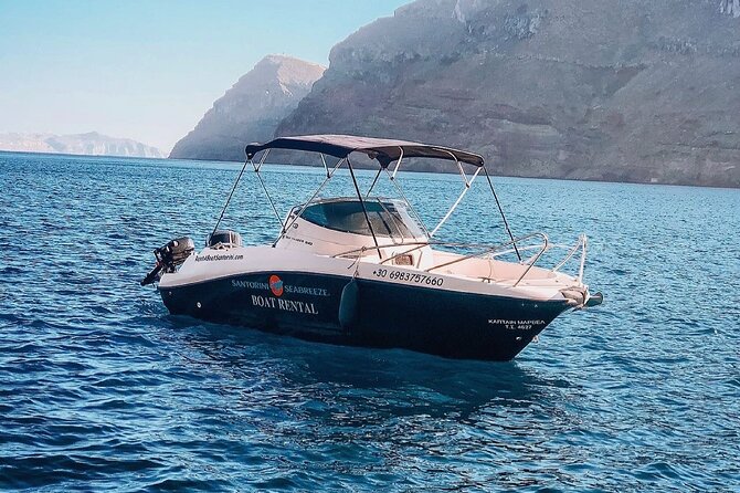 Rent a SpeedBoat in Santorini with License or Skippered - Mesa Pigadia: a quieter coastal pause