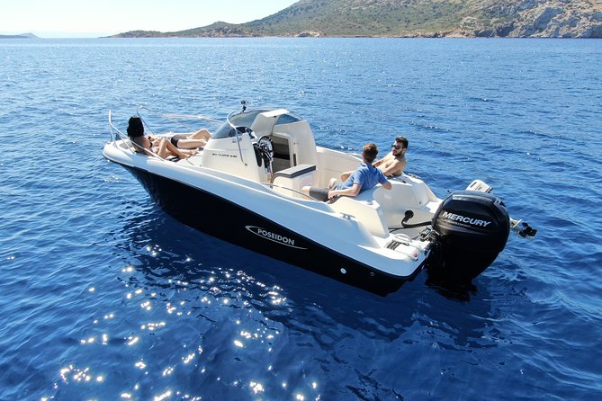 Rent a SpeedBoat in Santorini with License or Skippered - Oia from the water
