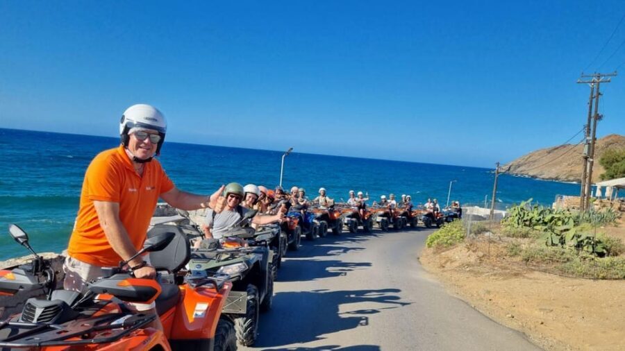 Rethymno Bali & Panormo:Quad Safari & visit Cave 57km 4hours - Psiloritis–Idí viewpoints: valley views that justify the bumpy roads