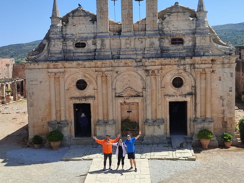 Rethymno: e-Bike tour to Arkadi monastery - From Rethymno’s waterfront to the Cretan hills