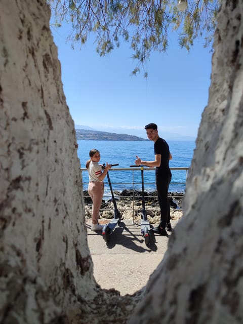 Rethymno: e-Scooter tour on the old and new town - Why an e-scooter works well in Rethymno