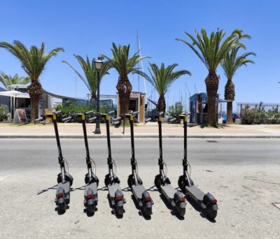 Rethymno: e-Scooter tour on the old and new town - Starting beside the marina