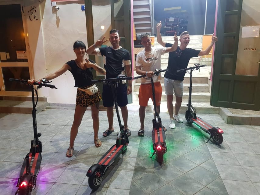 Rethymno: e-Scooter tour on the old and new town - The seaside road and seafood taverns