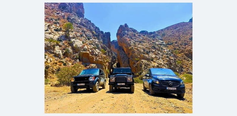 Rethymno: Full-Day Land Rover Safari to Preveli - Karines village break: cheese tasting, snacks, and the human side