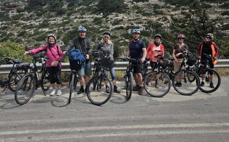 Rethymno: Guided e-Bike Tour on Mili Gorge and Soft Drinks - E-bike freedom from Rethymno: the feel of a 3–3.5 hour ride
