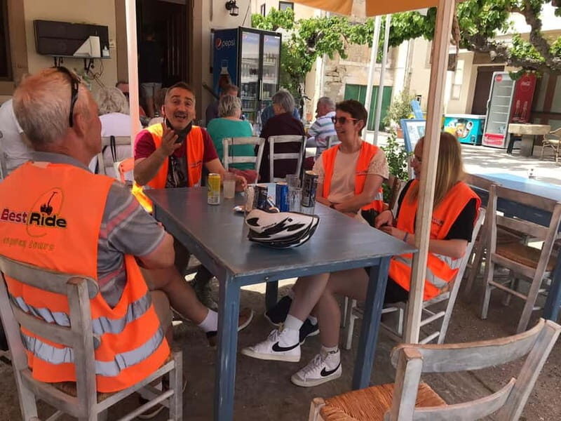 Rethymno: Guided e-Bike Tour on Mili Gorge and Soft Drinks - Roussospiti: the balcony of Rethymno and the payoff views