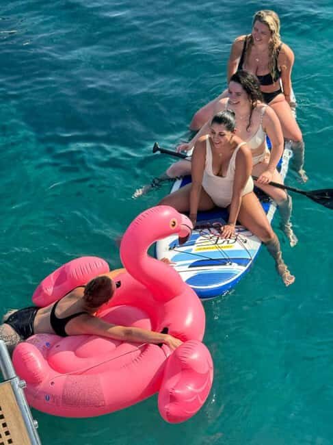 Rethymno Premium Catamaran Cruise: Healthy Lunch & Open Bar - Lunch on board: where the premium part shows