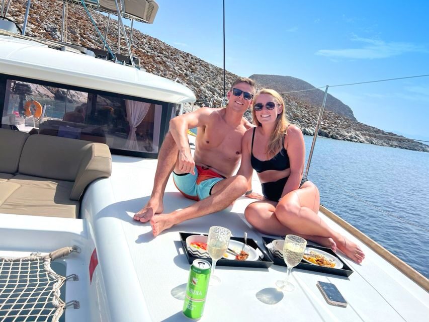 Rethymno Premium Catamaran Cruise: Healthy Lunch & Open Bar - The big sea stop: Georgioupoli or Skaleta, plus a photo stop