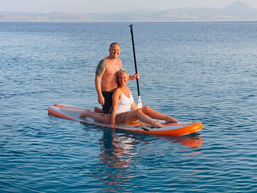 Rethymno: Sunset Catamaran Cruise - Sushi & Open Bar - Back on Board: Fruit Plate, Snacks, and Sunset Positioning