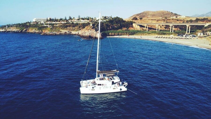 Rethymno: Sunset Catamaran Cruise - Sushi & Open Bar - The Cretan Sunset Moment Over the Mediterranean