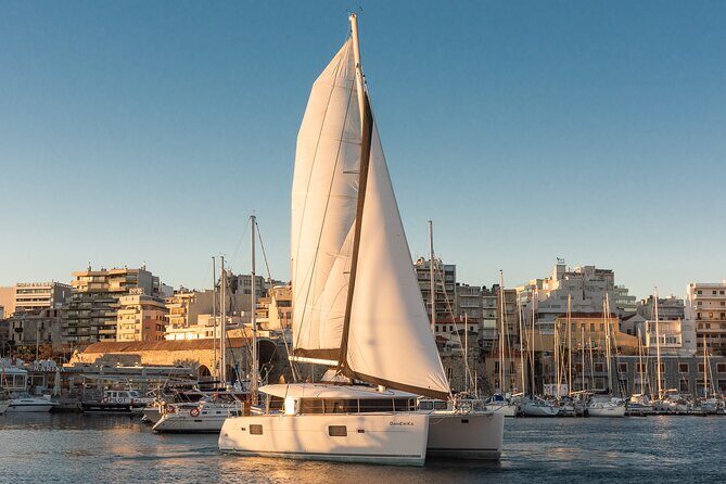 Rethymno: Sunset Catamaran Trip - Sushi & Open Bar - The crew vibe: organized, warm, and tuned to different groups