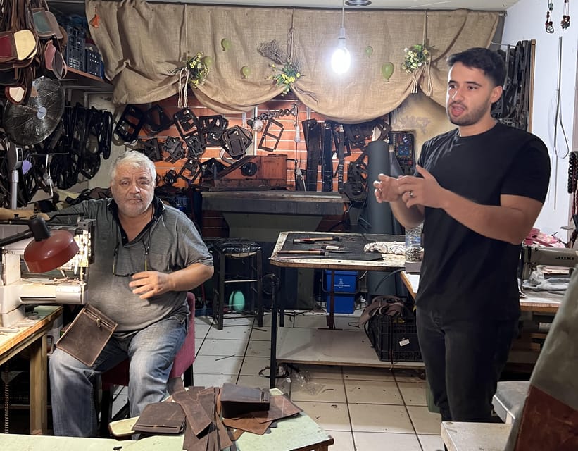 Rethymno: Traditional Arts & Workshops Tour. - The leather workshop: a third-generation craft