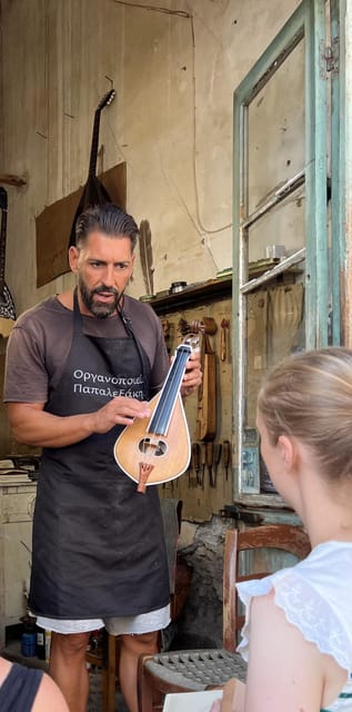 Rethymno: Traditional Arts & Workshops Tour. - The wood workshop: simple tools, direct results
