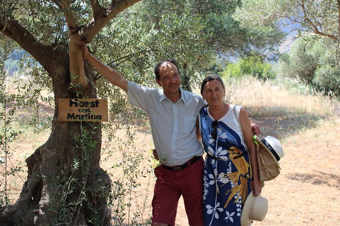 Rethymnon Olive Tree Sponsorship Protect and Plant Tour - Planting a cutting from the Cretan Lazarus project