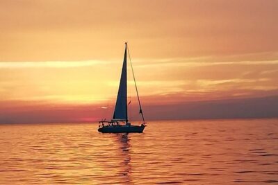 Rhenia Sunset Safari sailing tour (small group up to 8 guests) - Swimming and snorkeling off Rhenia