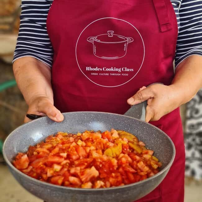 Rhodes: 1952 Farmhouse Cooking & Lunch with Unlimited Wine - A Rhodes Farmhouse Where You Cook With the Olive Trees