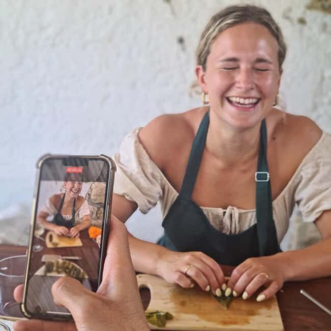 Rhodes: 1952 Farmhouse Cooking & Lunch with Unlimited Wine - Lunch Under Olive Trees With Unlimited Wine