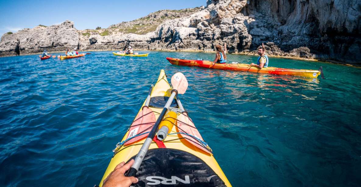 Rhodes: 2-Day Sea Kayaking and Hiking Combo Activity - Starting at Kathara Beach for a 9.5-kilometer paddle
