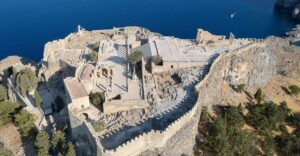 Rhodes: Acropolis of Lindos Entry Ticket with Audio Guide - Meeting point reality check: Rhodes Aquarium start and Palace of the Grand Master finish