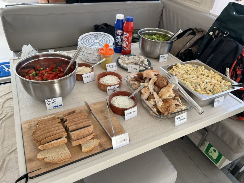 Rhodes: All-Inclusive Catamaran Cruise with Lunch and Drinks - Kalithea Springs finish: where the day slows down